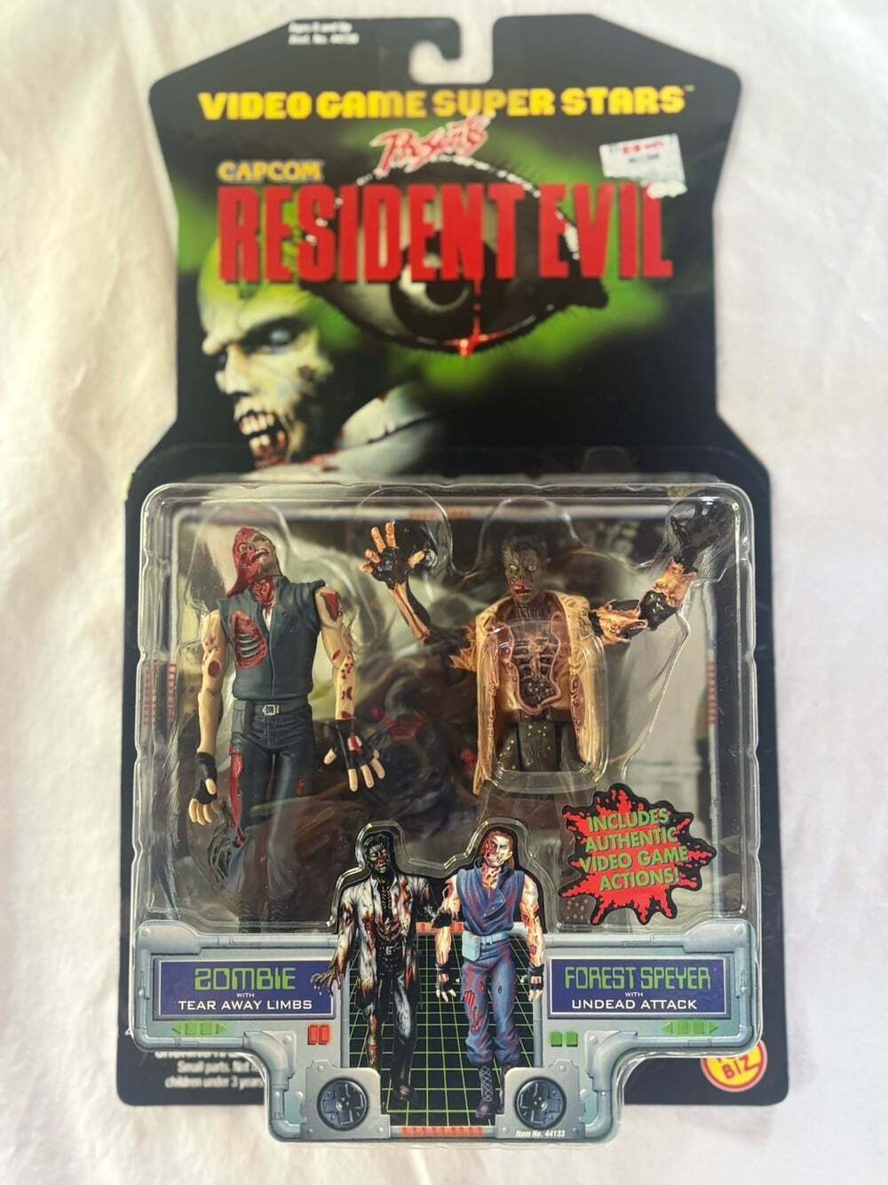 Toy Biz Resident Evil Zombie/Forest Speyer Figure 1998 Vintage